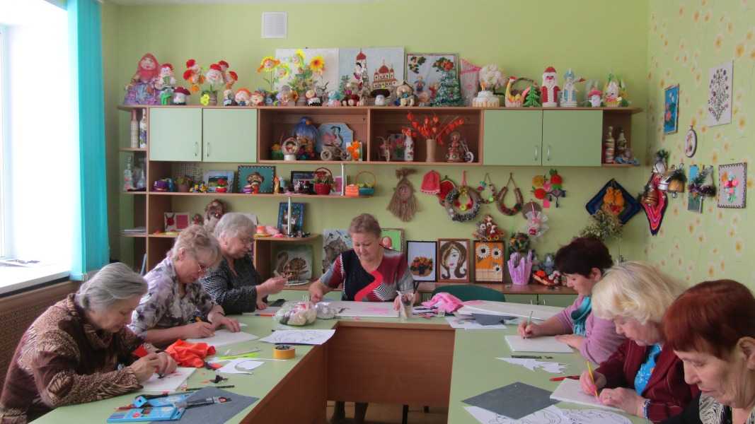 Занятия трудотерапией в ОДП